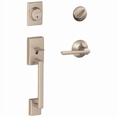 SCHLAGE LOCK Camelo SN SGL HandleSet F60GCEN619LAT